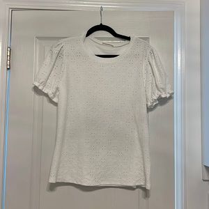 XL cute eyelet top.  Only worn to try on NWOT